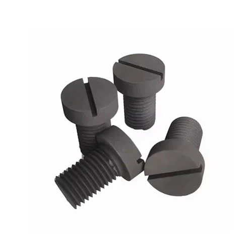 Korozijai atsparūs grafito varžtai taikomi chemijos pramonei